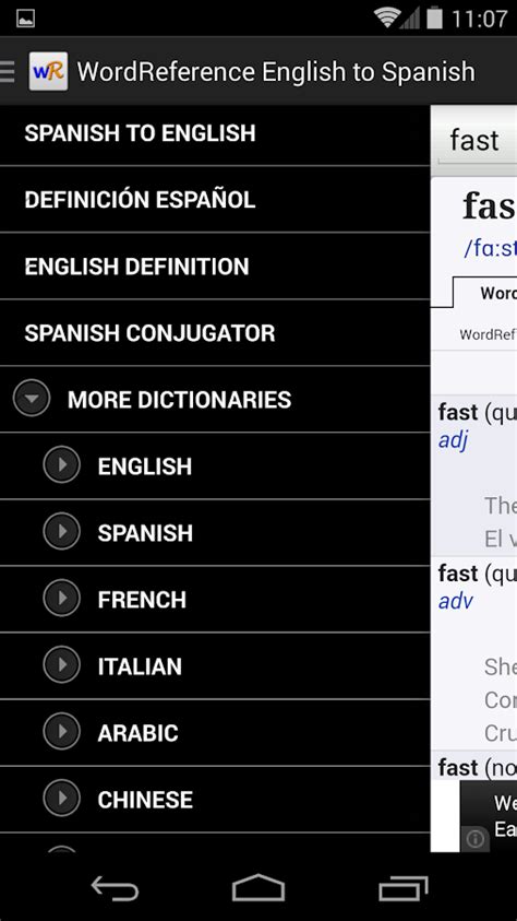 english to spanish wordreference|WordReference.com dictionaries – Apps on Google Play.